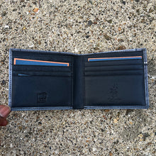 Load image into Gallery viewer, Leather Golf Printed RFID Wallet (open)
