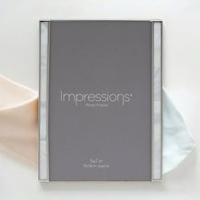 Load image into Gallery viewer, Impressions & Mother of Pearl Frame 5" x 7" (front)