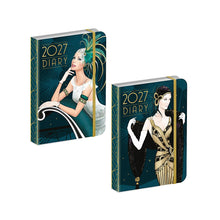 Load image into Gallery viewer, 2027 Art Deco Ladies Pocket Diary – Week to View