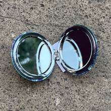 Load image into Gallery viewer, Impressionist Design Compact Mirror | Starry Night (open)