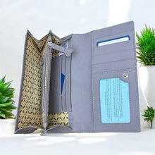 Load image into Gallery viewer, Leather The Groom Room Matinee Purse (open)