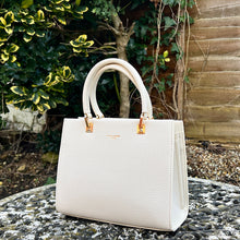 Load image into Gallery viewer, Small Coconut Cream 'Alison' Grab Bag (side)