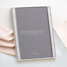 Load image into Gallery viewer, Impressions & Mother of Pearl Frame 5" x 7"