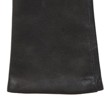 Load image into Gallery viewer, Ladies Black Cashmere Lined Leather Gloves By Dents (end)
