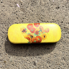 Load image into Gallery viewer, Impressionist Art Design Glasses Case | Sunflowers