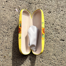 Load image into Gallery viewer, Impressionist Art Design Glasses Case | Sunflowers