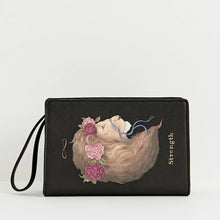 Load image into Gallery viewer, Strength Tarot Tales Clutch Bag