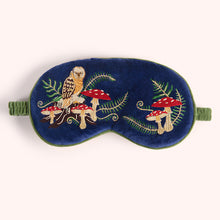 Load image into Gallery viewer, Woodland Owl Lavender Eye Mask