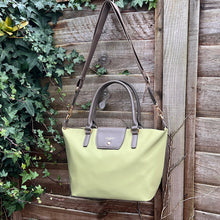 Load image into Gallery viewer, Moss Green Medium Tote Bag (hanging)