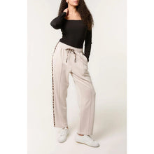 Load image into Gallery viewer, Stone Leopard Stripe Drawstring Jogger