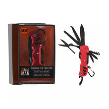 Load image into Gallery viewer, Red Trail Mate 12 in 1 Multi Function Pocket Tool