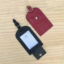 Load image into Gallery viewer, Soft Leather Luggage Label