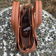 Load image into Gallery viewer, Cognac Marshmallow 'Amelia' Grab Bag (open)