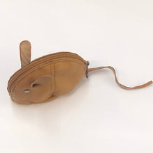 Load image into Gallery viewer, Soft Animal Leather Coin Purses (tan mouse)