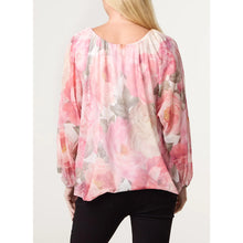 Load image into Gallery viewer, Blush Garden Sheer Floral Blouse (back)
