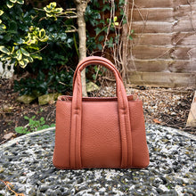 Load image into Gallery viewer, Cognac Mini Marshmallow 'Amelia' Grab Bag (back)