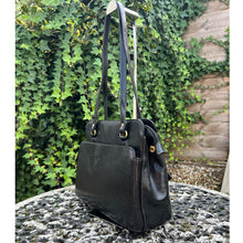 Load image into Gallery viewer, Carlotta Italian Leather Multi-Compartment Shoulder Bag (side)