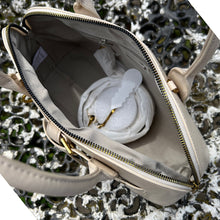 Load image into Gallery viewer, David Jones Buckle Detail Bowler Bag (open)