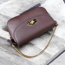 Load image into Gallery viewer, David Jones Chain Strap Crossbody Bag (chocolate)