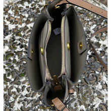 Load image into Gallery viewer, David Jones Triple Compartment Crossbody & Shoulder Bag (open)