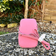 Load image into Gallery viewer, Blossom Single Zip Phone Bag By David Jones (back)