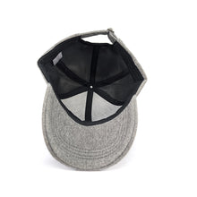 Load image into Gallery viewer, Grey Wool-Feel Classic Baseball Cap