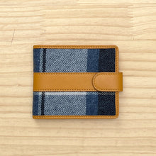 Load image into Gallery viewer, Gents Mustard Wool & Leather Wallet (closed)