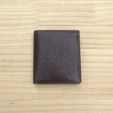 Load image into Gallery viewer, Gents Brown Small Leather Wallet By Oak (closed)
