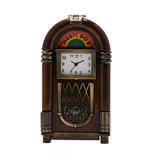 Load image into Gallery viewer, Miniature Clock - Brown Juke Box