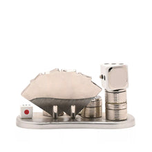 Load image into Gallery viewer, Miniature Clock - Casino (back)