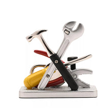Load image into Gallery viewer, Miniature Clock - Tools (back)