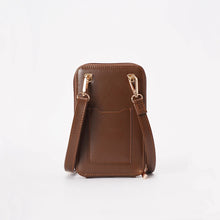 Load image into Gallery viewer, Teddy Heart Print Phone Crossbody Bag (back)
