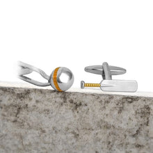 Load image into Gallery viewer, The Perfect Match Cricket Cufflinks