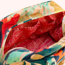 Load image into Gallery viewer, Tropical Voyage Weekender Bag (open)