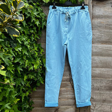 Load image into Gallery viewer, Ultimate Everyday Magic Stretch Trousers (Sky blue)