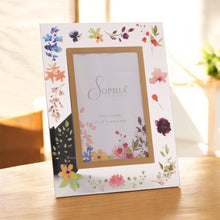 Load image into Gallery viewer, Wildflower Meadow 4" Photo Frame (side)