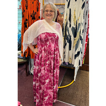 Load image into Gallery viewer, Marianne's Favourite Lightweight Sheer Knit Poncho | White