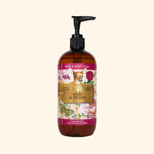 Load image into Gallery viewer, Rose and Peony Hand and Body Wash