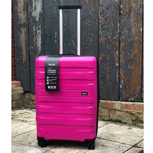 Load image into Gallery viewer, Bright Pink Medium Size Skylar Suitcase