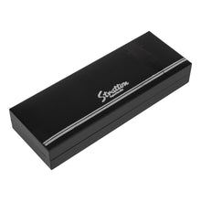 Load image into Gallery viewer, Stratton Ballpoint Pen - Black and Gold