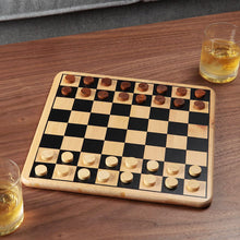 Load image into Gallery viewer, Wooden Draughts Set Board Game