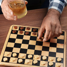 Load image into Gallery viewer, Wooden Draughts Set Board Game