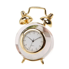 Load image into Gallery viewer, Miniature Glass Clock - Alarm Clock