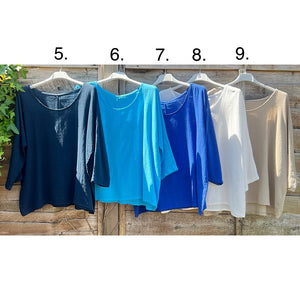 Bestseller Plain Cotton/Linen Summer Top (2)