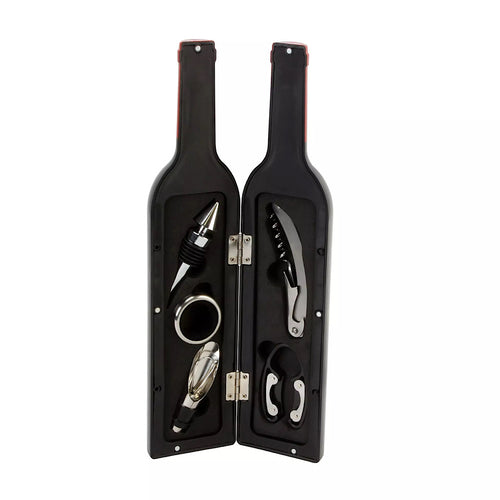 Wine Bottle Bar Set (open)