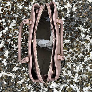 Adobe Rose Structured Stylish Handbag (open)