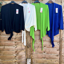 Load image into Gallery viewer, Soft Lightweight Knitted Front Tie Cardigan
