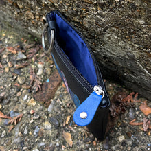 Load image into Gallery viewer, Skateboard Leather Coin Purse (open)
