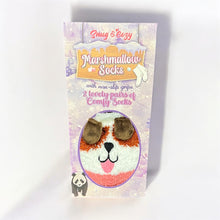 Load image into Gallery viewer, Puppy Love Marshmallow Socks (2 Pairs Gift Set) boxed
