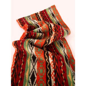 Russet Kayla Fair Isle Snood (flat)